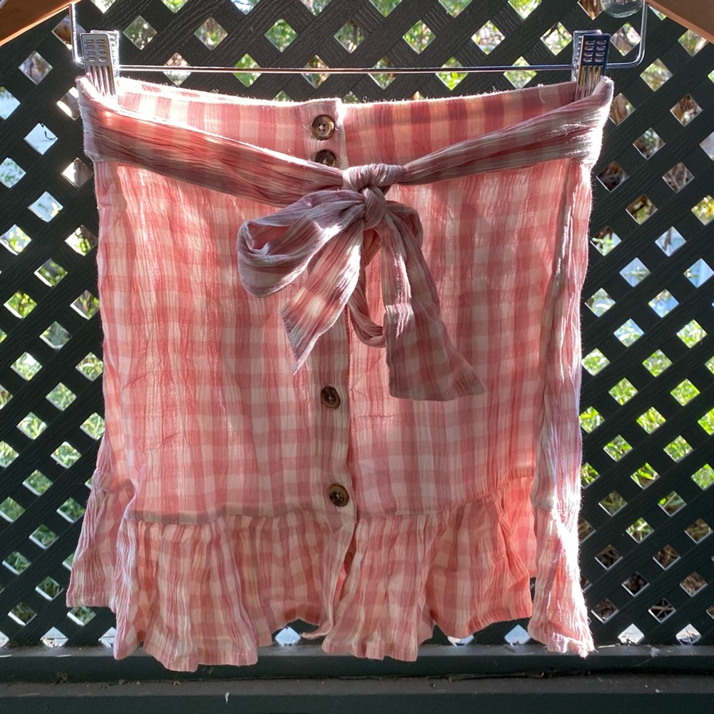 Topshop Pink Skirt